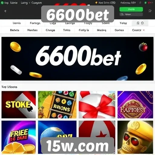 6600bet oferece variedade de jogos online